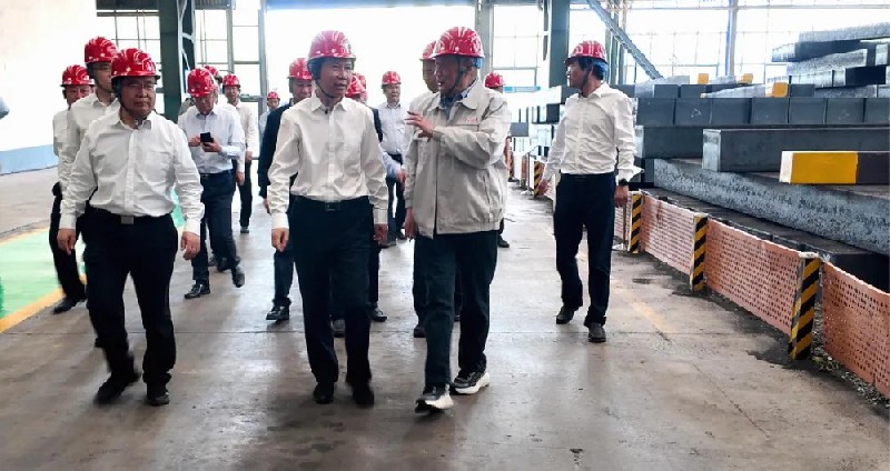 洛陽黨政考察團蒞濟考察